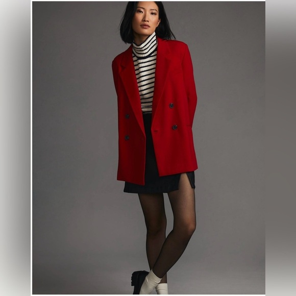 NWT Maeve Double-Breasted Blazer - Picture 4 of 4